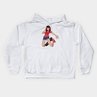 Skater Girl Kids Hoodie